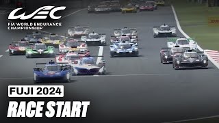 Race Start And Dramatic First Laps 🇯🇵 I 2024 6 Hours of Fuji I FIA WEC [upl. by Aime]