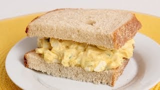 Egg Salad Sandwiches Recipe  Laura Vitale  Laura in the Kitchen Episode 752 [upl. by Ayota]