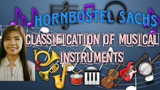 HORNBOSTEL SACHS CLASSIFICATION OF MUSICAL INSTRUMENTS  CHEONG KIM [upl. by Lunneta]