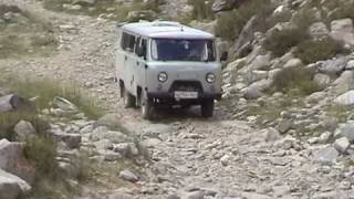 Los 4x4UAZ en Mongolia [upl. by Aruam]