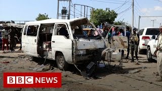 Somalia Dozens killed in Mogadishu attack  BBC News [upl. by Mccoy]