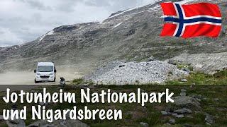 19 Mit dem Wohnmobil unterwegs in Norwegen  Jotunheim Nationalpark Nigardsbreen  Teil 5 von 6 [upl. by Yvonne]