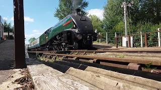 The Great Eastern Railway Wells to Wymondham branch line Norfolk 2017 [upl. by Esiuqcaj105]