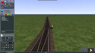 Railworks 3 Tutorial HD Superelevated and Basic Track Laying [upl. by Siari]