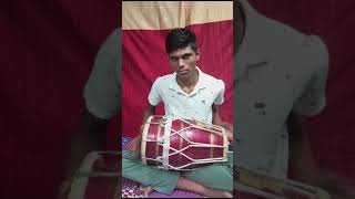 Bindiya chamkegi choodi khankegi  song dholak cover by shivam singhshorts [upl. by Eniksre]