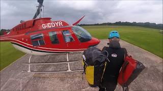 Heli Canyoning helicopter canyoning with How Stean Gorge [upl. by Prosper318]