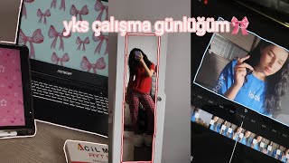 YKS DERS ÇALIŞMA GÜNLÜĞÜM1İLK VLOG🌸 [upl. by Llenrep178]