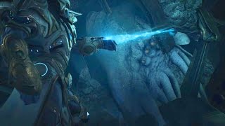 Artanis and Kerrigan Discover Dead XelNaga on Ulnar Starcraft 2  Protoss  Entombed [upl. by Anneirb]