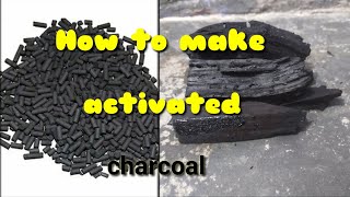 How to make activated carbon how to make activated charcoal [upl. by Ricca]