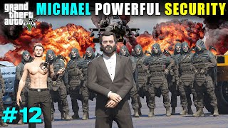 MICHAEL PLANNING FOR NEW POWERFUL SECURITY  GTA V GAMEPLAY [upl. by Neliak]