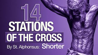 Stations of the Cross by Saint Alphonsus  Catholic Prayer [upl. by Hemingway517]