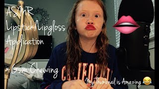 ASMR Lipstick Lipgloss Application 💄 [upl. by Hayifas5]