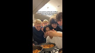 Cooking Korean Food for My College Friends [upl. by Hollander]