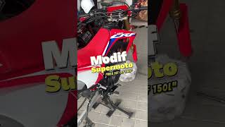 Modif Supermoto Velg set CRF 150L [upl. by Gloriana536]