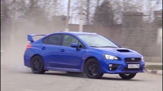 Subaru WRX STi Тестдрайв Anton Avtoman [upl. by Elleinnad]