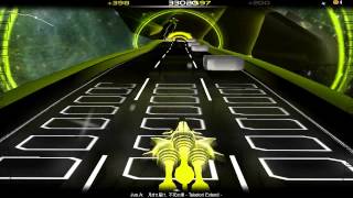 Audiosurf JunA  Tsuki made Todoke Fushi no Kemuri  Taketori Extend [upl. by Enael]