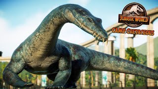 HUGE Camp Cretaceous PARK 2  Jurassic World Evolution 2 4K [upl. by Eeram]