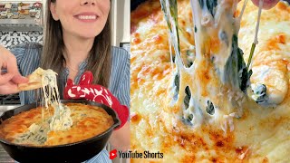 Baked Spinach Artichoke Dip Recipe  Simple and Delish by Canan [upl. by Ahsieat]