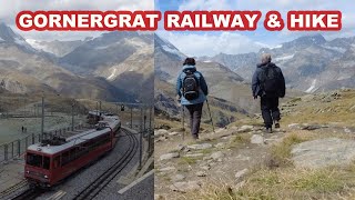 GORNERGRAT Railway and Hike  The Perfect Adventure in SWITZERLAND [upl. by Tsenre]