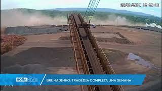 Brumadinho Vídeo mostra momento em que barragem se rompeu [upl. by Cini]