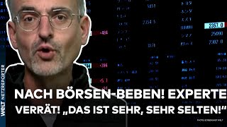 DEUTSCHLAND Nach dem BörsenBeben Experte verrät quotDas ist sehr sehr seltenquot [upl. by Annazus]