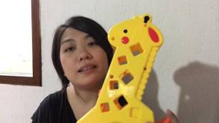 Girafa com cubos  Fisher Price [upl. by Grissom]