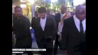 DRAKE Departing 2014 ESPYS Awards at LA Live [upl. by Etti]