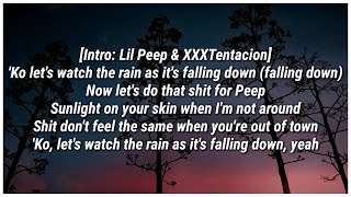 Lil Peep amp XXXTentacion  Falling Down Lyrics [upl. by Sihtam]