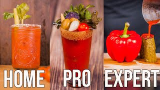 How to make a Bloody Mary Cocktail Home  Pro  Expert [upl. by Nrublim]