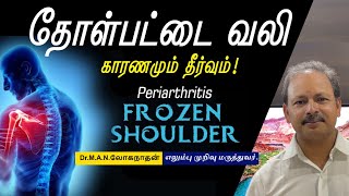 Periarthritis  Frozen Shoulder  தோள்பட்டை வலி காரணமும் தீர்வு [upl. by Nolat]