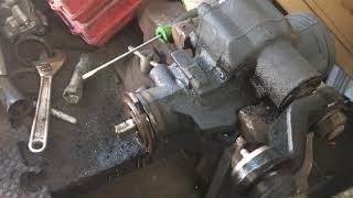 GMC sierra steering gearbox rebuild [upl. by Rhea]