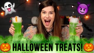 DIY Halloween Treats Spooktacular w Marissa Rachel [upl. by Amer]