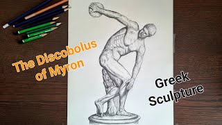 Artisticus 105  The Discobolus of Myron  Greek Sculpture [upl. by Asiral]