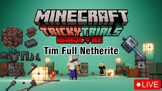 🔴Minecraft 121 Cố Tìm Full Set Netherite [upl. by Esac466]