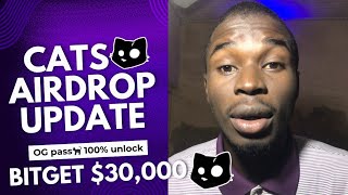 Cats Airdrop Withdrawal In Bybit Kucoin Gate io  Cats Token Withdrawal process Cats Claim Start [upl. by Junina35]