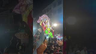 BELAGAVI  GAJJANNA VISARJNAA  2024 travel vlog love ganesha 2024 viralvideo gajjannanatur [upl. by Ahsimit204]