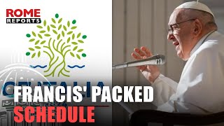 From Jimmy Fallon to the G7 Pope Francis packed schedule this Friday [upl. by Rihsab]