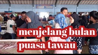 suasana menjelang bulan suci ramadhan bandar tawau sabah banghat [upl. by Helban]