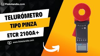 TELURÓMETRO TIPO PINZA ETCR 2100A PINZALANDIACOM [upl. by Violetta]