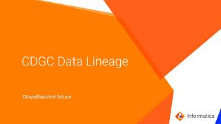 502 CDGC Data Lineage [upl. by Florentia]