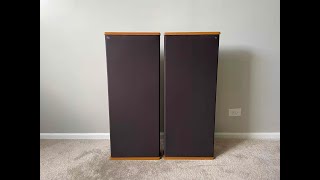 DCM TimeFrame TF500 2 Way Tower Home Floor Standing Vintage Speakers [upl. by Cortney]