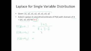 Laplace smoothing [upl. by Normandy]