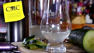 Cucumber Infused Gin in 2Minutes ⏰ Rapid Infusion Series iSi Whipper [upl. by Atnad]