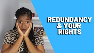 WHAT IS REDUNDANCY amp WHAT ARE YOUR RIGHTS UK [upl. by Gabriele]