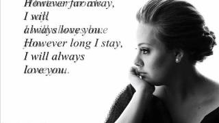 adele  lovesong with lyrics  HD [upl. by Adnilre740]