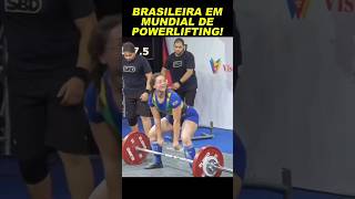 Brasileira competindo internacionalmente no powerlifting [upl. by Apur]