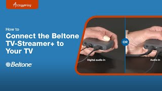 How to Connect Beltone TVStreamer to Your TV  Beltone [upl. by Darwen745]