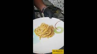 Συνταγή Spaghetti alla chitarra cacio e pepe wwwaldentegr [upl. by Eladnar148]