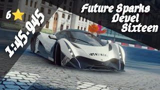 6⭐  145945  Future Sparks Devel Sixteen  To The Seine   Asphalt 9 [upl. by Suiddaht935]