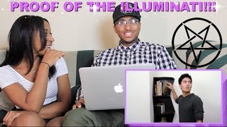 Couple Reacts  quotProving the Illuminati is Realquot By NIgahiga Reaction [upl. by Celinka851]